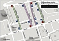 DIFFERENT WAY: town centre one-way streets will reverse 
