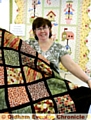 QUILTER Phil Langford, of Patchwork Paradise, is staging a patchwork and craft exhibition on SaturdayQuilter 

