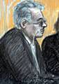 Court artist of Moors Murderer Ian Brady. 