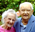 Sapphire anniverary: Celia and Syd 
