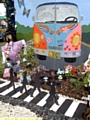 FLOWER power . . .the swinging Sixties 
