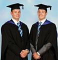 TWIN SUCCESS: Mark and Michael Arrowsmith 
