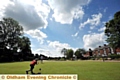 FLAG FLYING: Dunwood Park in Shaw 