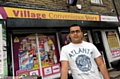 Ahmed Chaudry outside Village Convenience Store 