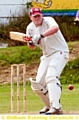 TAKING GUARD . . . Werneth’s Matt Taylor. 