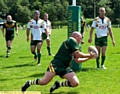 Simon Topping touches down for Saints, but to no avail 
