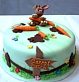Gillian Froggatt’s winning cake 
