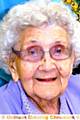 Rose on her 100th birthday 
