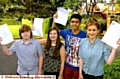 TOP class . . . (from the left) Ellis Hough, Jessica Entwistle, Paras Jariwala, Daisy Towers