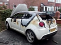Car set on fire in Chadderton