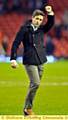 LEE Johnson turns to the Athletic fans after the FA Cup, third-round tie against Liverpool at Anfield. 