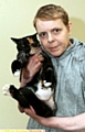 Cheryl Williams and Tia, whose leg was amputated after she was shot