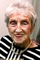 ALWAYS smiling . . . Mrs Littlewood