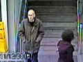 VIDEO footage: the man is caught on camera as he arrives at Manchester Piccadilly train station
