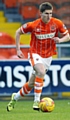 INSTANT IMPACT . . . Danny Philliskirk has scored three goals in six games since joining Blackpool.