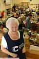 RAISING cash . . . Iris Last