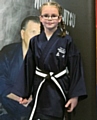 Elle Usher gains a Jujitsu black belt