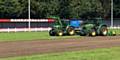 PITCH PERFECT . . . re-laying work is continuing at Chadderton FC