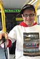 ONE man and his trams . . . Chris Holmes