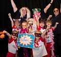 SUPERHEROES . . . 8th Oldham Rainbows at their party in Liverpool
