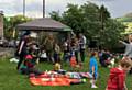 VISITORS to land just off Greaves Street enjoyed the sunshine and scenery while attending Picnic on the Green