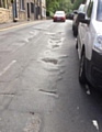 REPAIRS . . . A team will start work on the bumpy road surface in New Street
