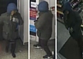 CCTV image of the man suspected of an armed robbery