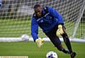 JOHNY PLACIDE . . . the goalkeeper has been training with Athletic over the last couple of weeks
