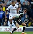 VALIANT THREAT . . . Port Vale's young striker Dan Turner (right) 