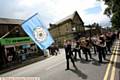 Yorkshire day parade in Uppermill, Oldham. Pic shows, the Delph band parading through Uppermill village.
