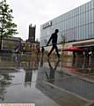 THE main drag . . . 

Parliament Square in Oldham town centre could become a smoke-free zone