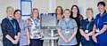 READY to use the new heart monitoring system, from left , Deborah Carter, Wendy Knight, Lorraine Brady, Caroline Rice, Priscilla Poole, Lindsey Oliver, Belinda Jackson and Helen Howard