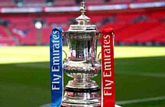 Athletic will travel to Hampton & Richmond Borough in the FA Cup