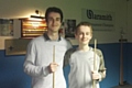 Talented potting siblings Aaron (left) and Ryan Davies
