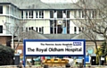 The Royal Oldham hospital