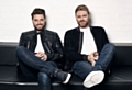 Brian McFadden (right) and Keith Duffy are Boyzlife