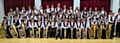 The Oldham Music Centre Youth Brass Band, with conductor Jonathan Leedale