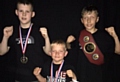Isaan Gym fighters Tommy Lowe, Connor Shaw and Adam Parry