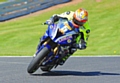 Oldham speedster Ashley Beech in full flight at Oulton Park