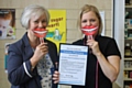 The Cannon Pharmacy, on Manchester Street in Oldham, receiving their award