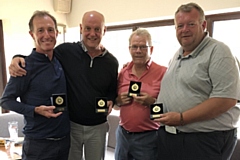 The winning golf team from Wilds of Oldham