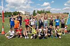 Everyone was a winner at the Oldham Junior Triathlon