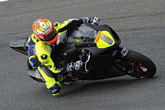 Ash Beech in action at Cadwell Park