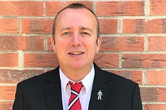 Springhead FC chairman Dave Donlan