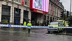 Cordons in place around Manchester city centre