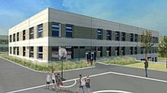 The plans of how the new Saddleworth School would look