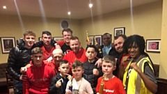 Some of Oldham's boxers after their successful bouts