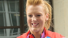 Olympic gold medalist Nicola White