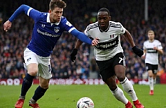 Callum Lang in action at Fulham