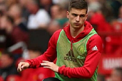 Zak Dearnley during his time at Manchester United